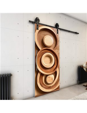 Holzschiebetür Barn-Line - Holzkunst  Model 1070