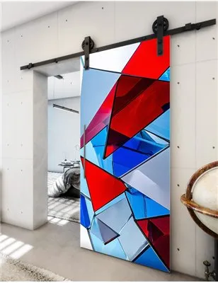 Holzschiebetür Barn-Line - Geometrie Model 1010