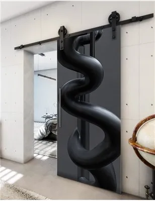 Holzschiebetür Barn-Line - Industrie Model 1044