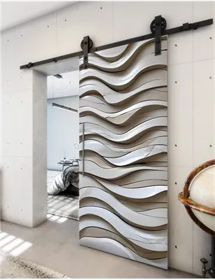 Holzschiebetür Barn-Line - Beton und Stein Model 1019