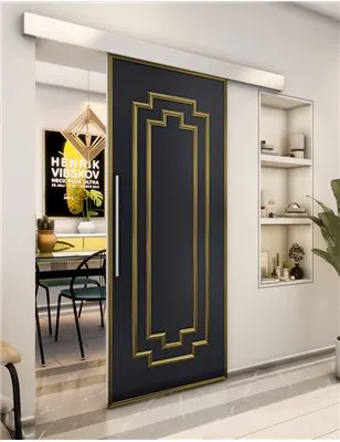 Holzschiebetür Eco-Line - Holz-Mix Model 1003