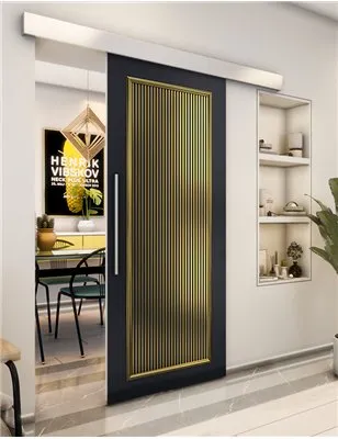 Holzschiebetür Eco-Line - Holz-Mix Model 1005