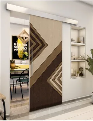 Holzschiebetür Eco-Line - Holz-Mix Model 1010