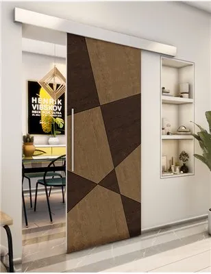 Holzschiebetür Eco-Line - Holz-Mix Model 1011