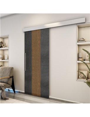 Holzschiebetür Eco-Line - Holz-Mix  Model 1013