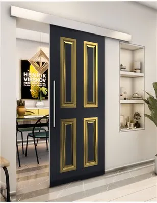 Holzschiebetür Eco-Line - Holz-Mix Model 1022