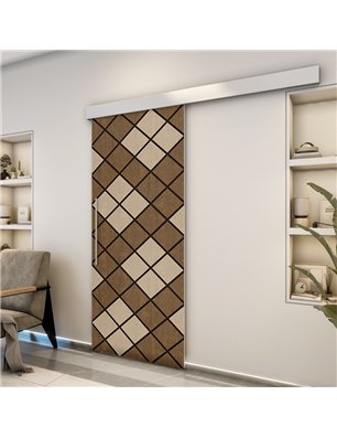 Holzschiebetür Eco-Line - Holz-Mix  Model 1025