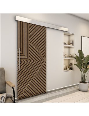 Holzschiebetür Eco-Line - Holz-Mix  Model 1058