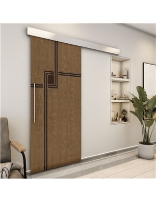 Holzschiebetür Eco-Line - Holz-Mix  Model 1059