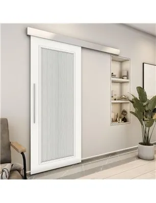 Holzschiebetür Eco-Line - Weiss Model 1005