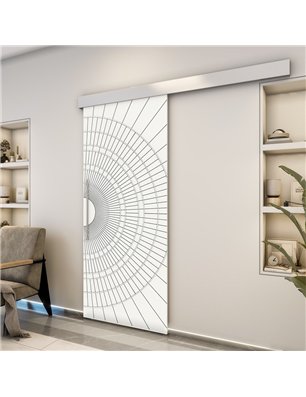 Holzschiebetür Eco-Line - Weiss  Model 1036
