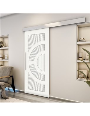 Holzschiebetür Eco-Line - Weiss  Model 1051