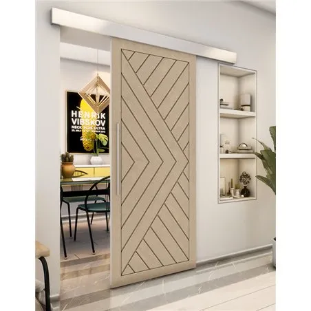 Holzschiebetür Eco-Line - Eiche Model 1009