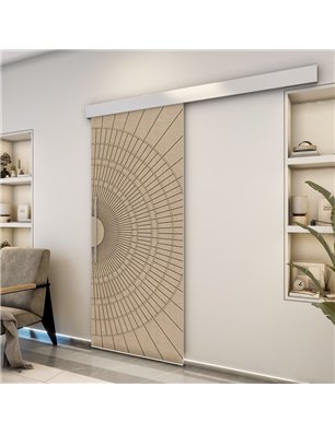 Holzschiebetür Eco-Line - Eiche  Model 1036