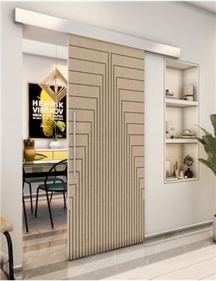 Holzschiebetür Eco-Line - Eiche  Model 1052