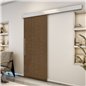 Holzschiebetür Eco-Line - Nussbaum Model 1058 Holzschiebetür Eco-Line - Nussbaum Model 1058