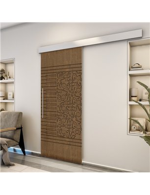 Holzschiebetür Eco-Line - Nussbaum  Model 1061
