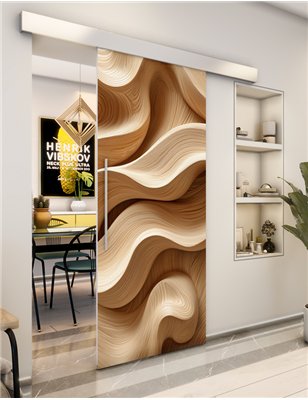 Holzschiebetür Eco-Line - Holzkunst  Model 1008