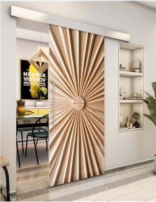 Holzschiebetür Eco-Line - Holzkunst  Model 1012