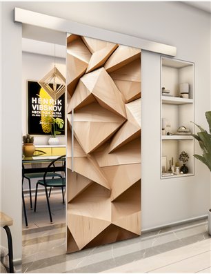 Holzschiebetür Eco-Line - Holzkunst  Model 1015