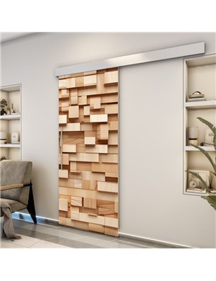 Holzschiebetür Eco-Line - Holzkunst  Model 1022