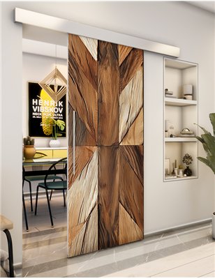 Holzschiebetür Eco-Line - Holzkunst  Model 1048