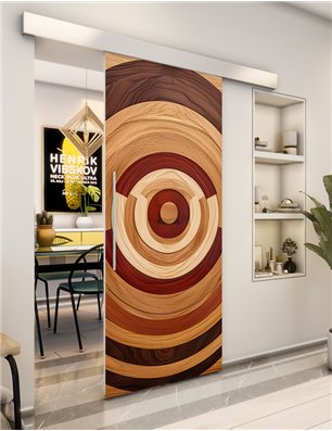Holzschiebetür Eco-Line - Holzkunst  Model 1056