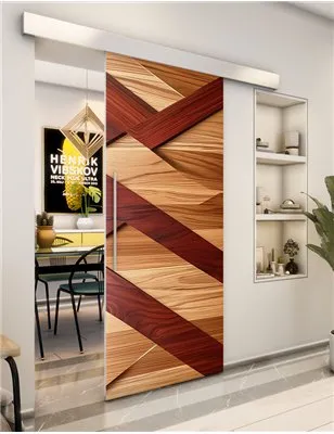 Holzschiebetür Eco-Line - Holzkunst Model 1060