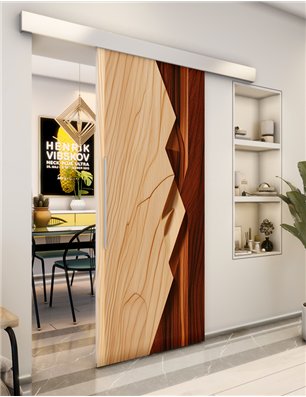 Holzschiebetür Eco-Line - Holzkunst  Model 1064