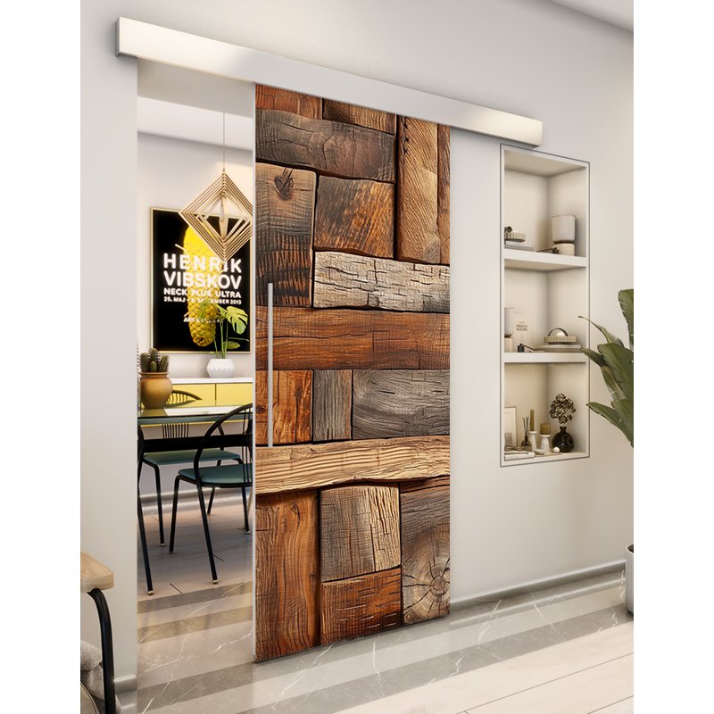 Holzschiebetür Eco-Line - Holzkunst  Model 1073