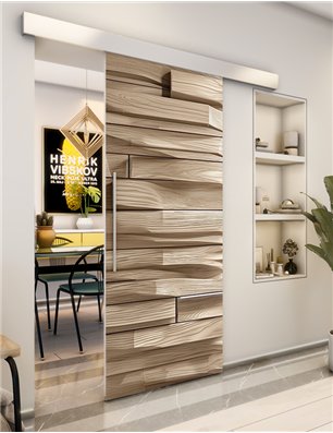 Holzschiebetür Eco-Line - Holzkunst  Model 1086