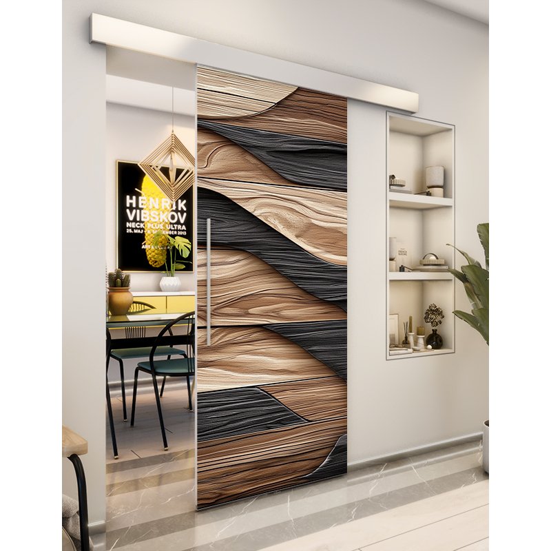 Holzschiebetür Eco-Line - Holzkunst Model 1089 Holzschiebetür Eco-Line - Holzkunst Model 1089