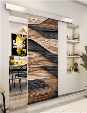Holzschiebetür Eco-Line - Holzkunst  Model 1089