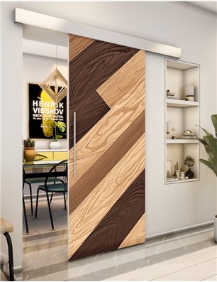 Holzschiebetür Eco-Line - Holzkunst  Model 1098