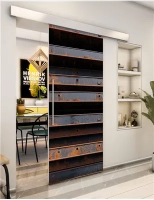 Holzschiebetür Eco-Line - Industrie Model 1027