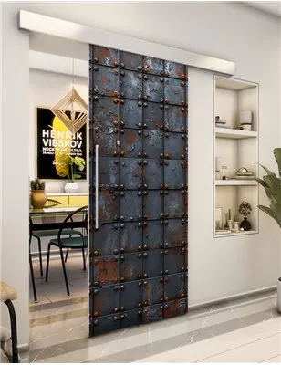 Holzschiebetür Eco-Line - Industrie Model 1029