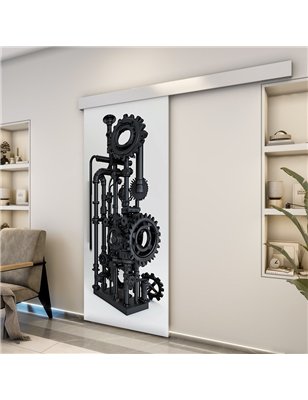Holzschiebetür Eco-Line - Industrie  Model 1032