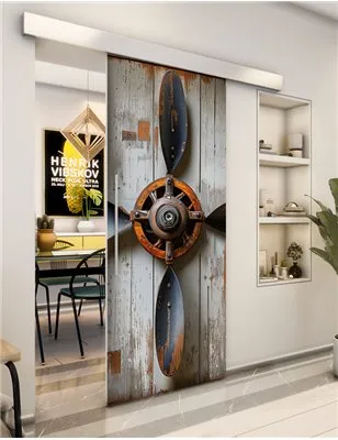 Holzschiebetür Eco-Line - Vintage Model 1006