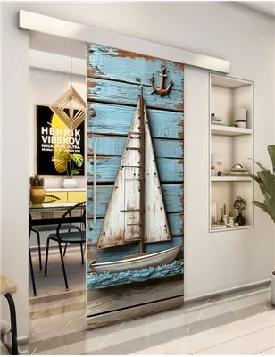 Holzschiebetür Eco-Line - Vintage Model 1013