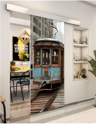 Holzschiebetür Eco-Line - Vintage Model 1034