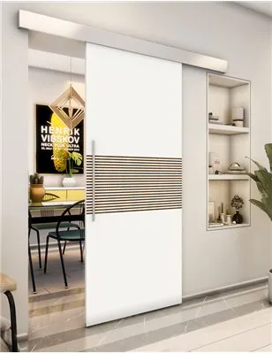 Holzschiebetür Eco-Line - Design-Linien Model 1019