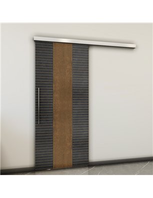 Holzschiebetür Slim-Line - Holz-Mix  Model 1013