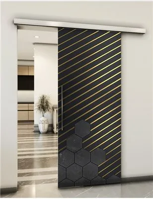 Holzschiebetür Slim-Line - Holz-Mix Model 1016