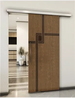 Holzschiebetür Slim-Line - Holz-Mix Model 1059