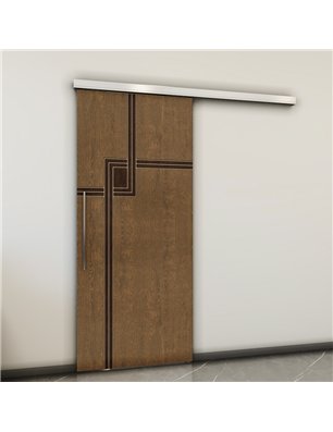Holzschiebetür Slim-Line - Holz-Mix  Model 1059