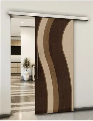 Holzschiebetür Slim-Line - Holz-Mix Model 1064