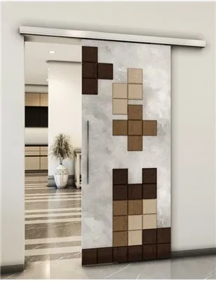 Holzschiebetür Slim-Line - Holz-Mix Model 1081