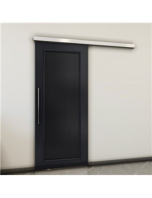 Holzschiebetür Slim-Line - Schwarz  Model 1005