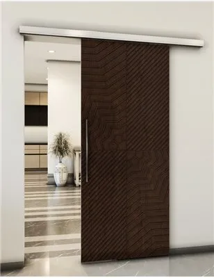 Holzschiebetür Slim-Line - Wenge Model 1050