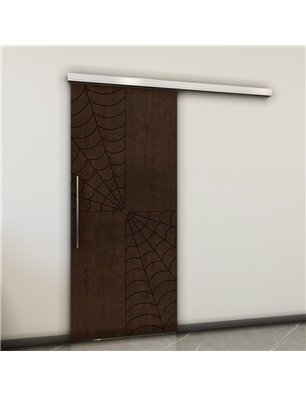 Holzschiebetür Slim-Line - Wenge  Model 1076